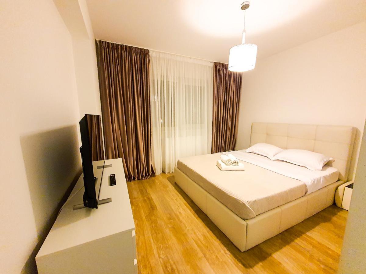 Luxurious Retreat 1Br Apartment With Netflix, Private Parking And Self Check In Popesti-Leordeni المظهر الخارجي الصورة